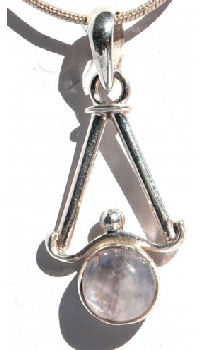 Tea Drop Pendent Moon Stone SP-2008 M